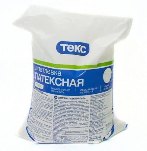 Купить Шпатлевка Текс Профи латексная мешок 5 кг по низкой цене