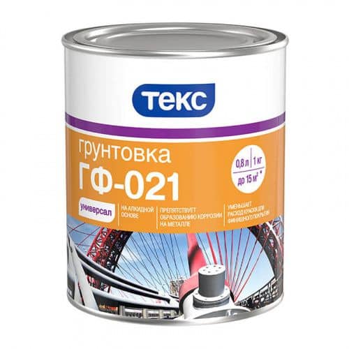 Купить Грунтовка ТЕКС ГФ-021 Универсал серый 1 кг по низкой цене