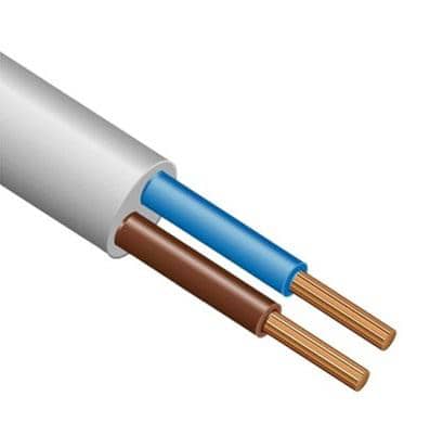 Купить Провод ПВС 2х0.75 Б 380В (уп.100м) ЭЛЕКТРОКАБЕЛЬ НН 4656756600023 по низкой цене