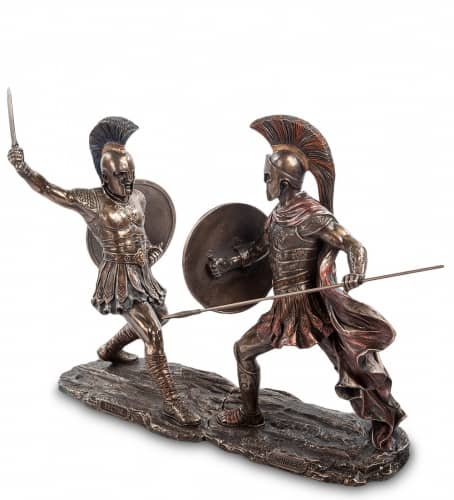 Купить Статуэтка Veronese Гектор с мечом и щитом WS-497 по низкой цене