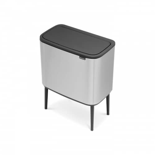 Купить Бак Brabantia Touch Bin Bo мусорный, стальной матовый, FPP, 3х11 л по низкой цене