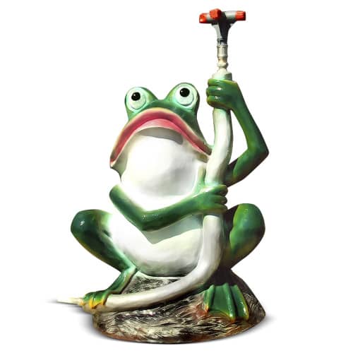 Купить Фонтан садовый Лягушка 70 см по низкой цене