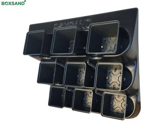 Купить Вертикальный сад BOXSAND 9 с горшками 1,6 литра по низкой цене