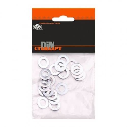 Купить Шайба плоская М4 (40 шт) пакетик по низкой цене