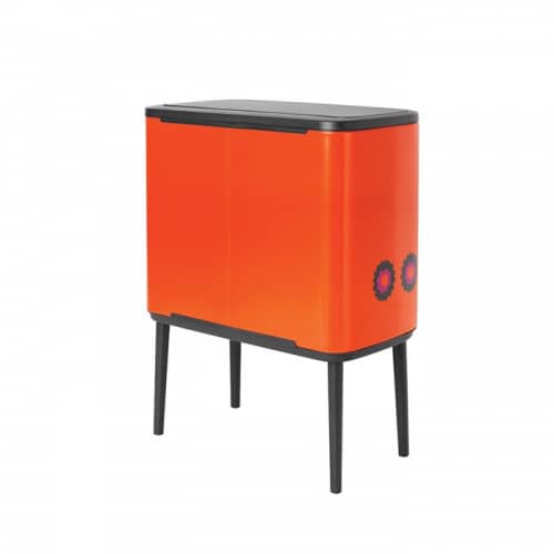 Купить Бак Brabantia Touch Bin Bo Patrice мусорный, 11+23 л по низкой цене