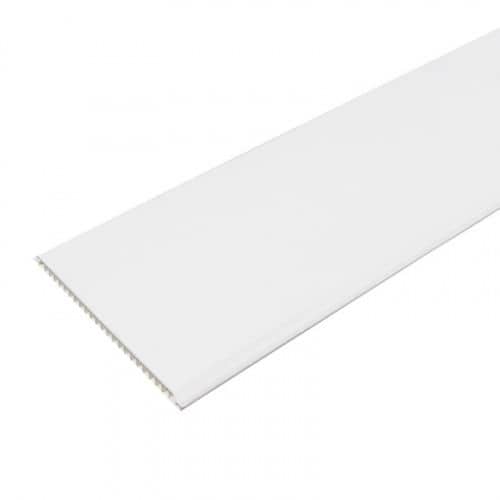 Панель ПВХ для стен, белая, матовая, 250x8x3000 мм
