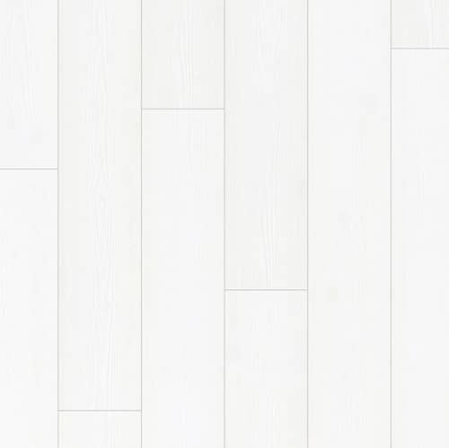 Купить Ламинат Quick Step Impressive IM1859 Белоснежный 32 класс, 8 мм по низкой цене