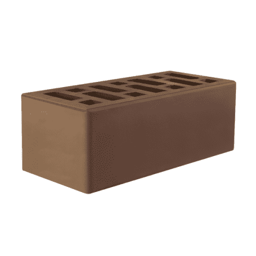 Купить Кирпич Кирпичный Двор старооскольский, полуторный, коричневый, 88х120х250 мм по низкой цене