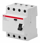 Купить Выключатель диф. тока 4п 40А 30мА тип AC Basic M BMF41440 ABB 2CSF604041R1400 по низкой цене