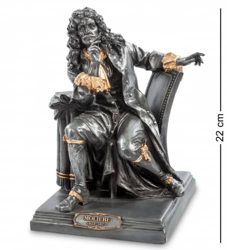 Купить Статуэтка Veronese Мольер WS-66 по низкой цене