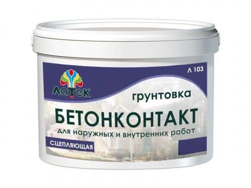 Купить Грунт Оптимист ЛАТЕК Бетонконтакт Л103 6 кг по низкой цене