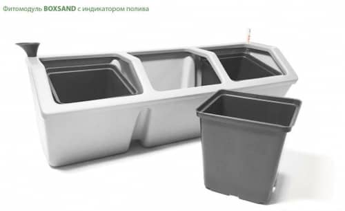 Купить Вертикальный сад BOXSAND с боттомным поливом и индикатором уровня жидкости по низкой цене