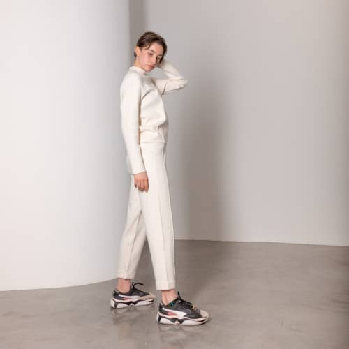 Купить Костюм Lara JS-1952 бежевый по низкой цене