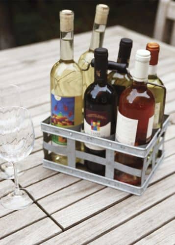 Купить Корзина Esschert Design для винных бутылок по низкой цене