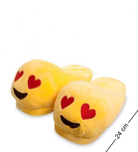 Купить Тапочки Lovely Joy Смайлик Любовь по низкой цене