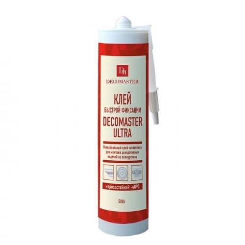 Купить Монтажный клей ЖИДКИЕ ГВОЗДИ Decomaster Ultra шпатлевка 500 г по низкой цене