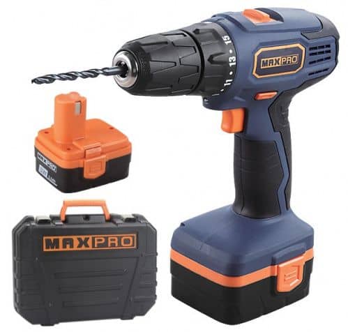 Купить Дрель-шуруповерт Max-pro MPCD12VDQF/2 аккумуляторная 85013 по низкой цене
