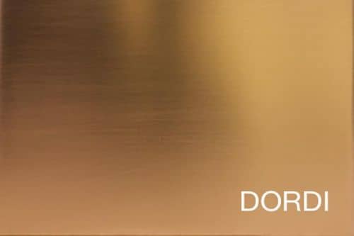 Металлическая плитка Dordi Ювента латунная