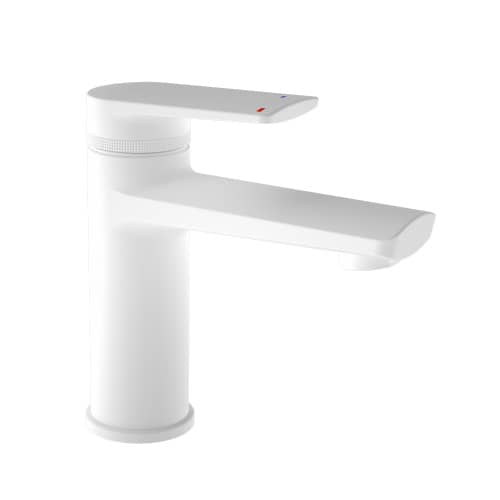 Купить Смеситель для раковины FLUMEN DESIGN Leon белый по низкой цене