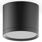 Купить Светильник Gauss Overhead HD017 с рассеивателем черный 10W 4100К IP20 светодиодный по низкой цене