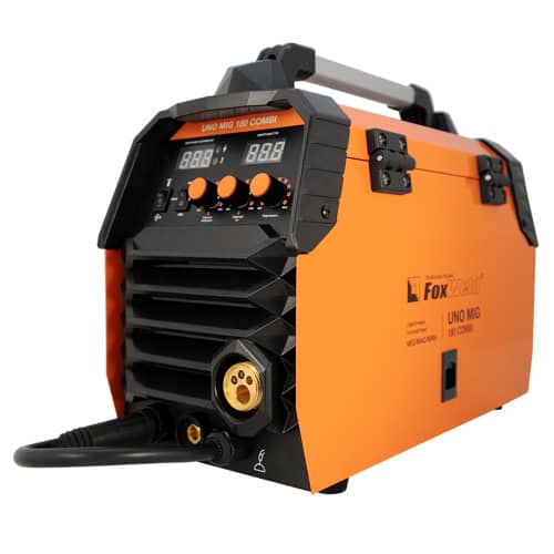 Купить Сварочный аппарат инверторный полуавтомат FoxWeld UNO MIG 180 COMBI 180 А по низкой цене