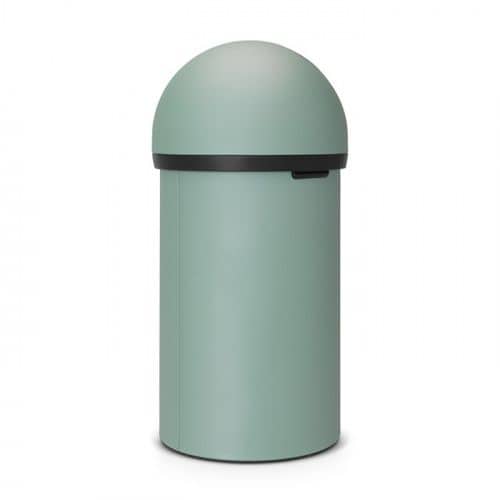 Купить Бак Brabantia Push Bin мусорный, минерально-мятный, 60 л по низкой цене