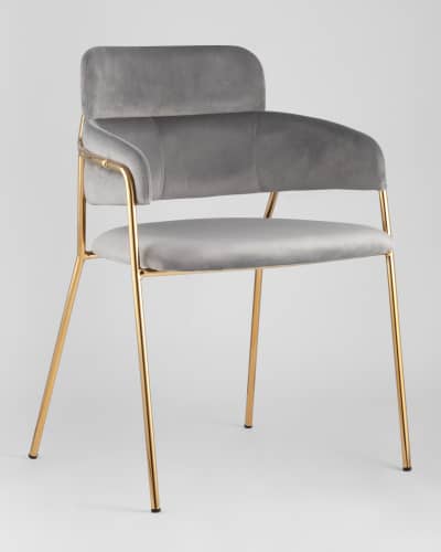 Купить Стул Полин светло-серый по низкой цене