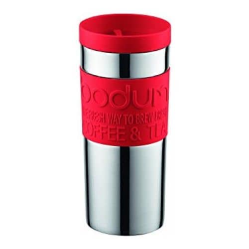 Купить Термокружка дорожная Bodum Travel (twist), 0.35л, цвет красный по низкой цене