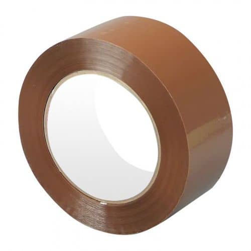 Купить Скотч коричневый, 50 мм, 40 мкм, 57 м по низкой цене