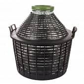 Купить Баллон стеклянный для вина в пластике 25 л по низкой цене