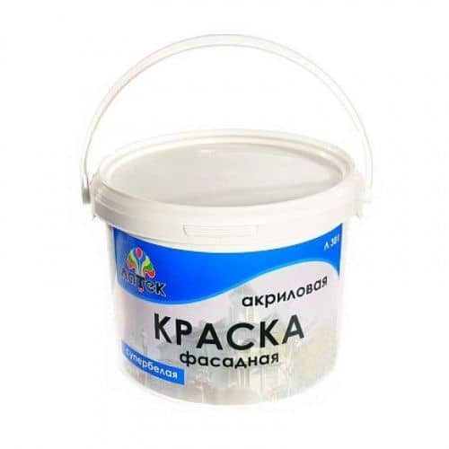 Купить Краска Оптимист Л301 в/д, фасадная, супербелая 14 кг по низкой цене