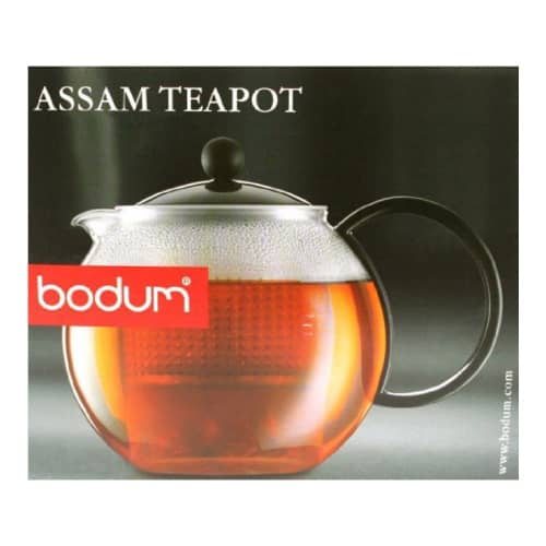 Купить Чайник Bodum Assam заварочный с прессом, черный, 0,5 л по низкой цене