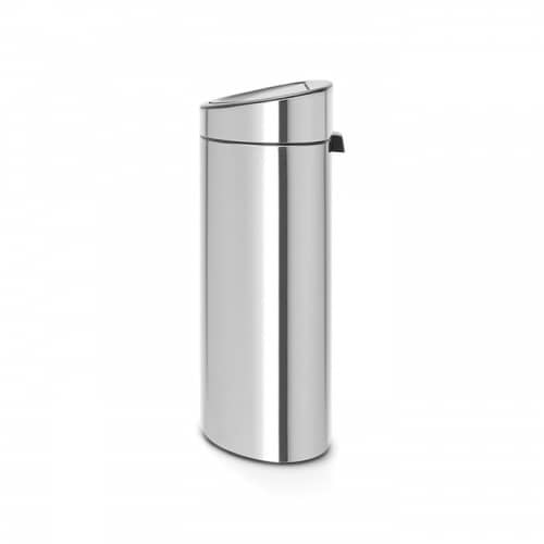 Купить Бак Brabantia Touch Bin New мусорный, двухсекционный, стальной матовый, FPP, 10/23 л по низкой цене