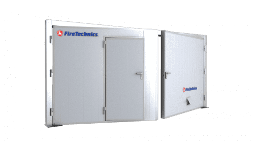 Купить Распашные противопожарные ворота FireTechnics-D ЕI60 по низкой цене