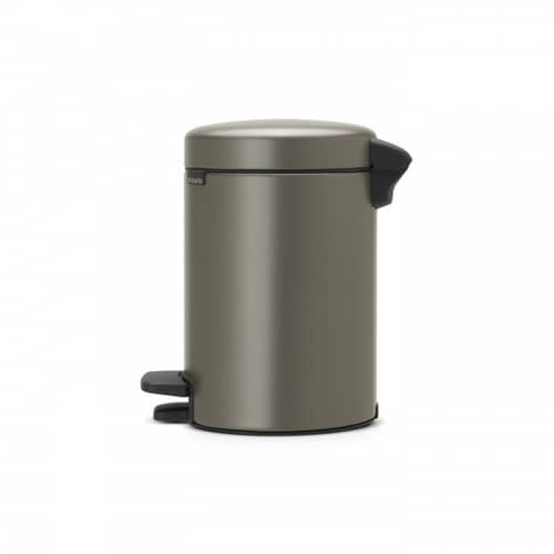 Купить Бак Brabantia newicon мусорный, платиновый, 3 л по низкой цене