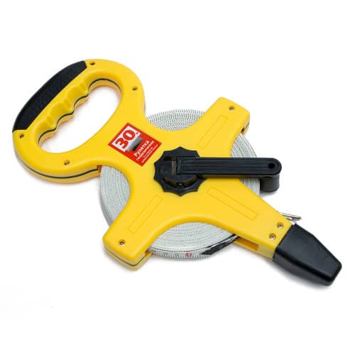 Купить Рулетка геодезическая 30 м фиберглассовое 2 стороннее полотно по низкой цене