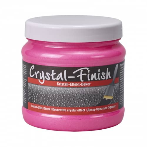Купить Декор Pufas Crystal-Finish неоновый розовый, 0,75 л по низкой цене
