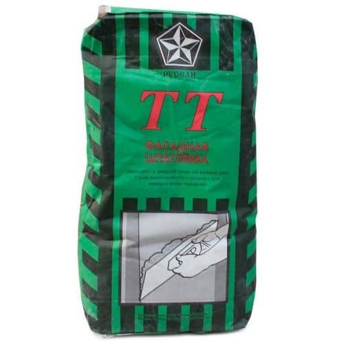 Купить Шпатлевка Русеан ТТ фасадная 20 кг по низкой цене