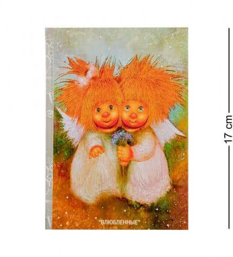 Купить ANG-422 Блокнот "Влюбленные" 12х17 по низкой цене