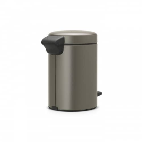 Купить Бак Brabantia newicon мусорный, платиновый, 3 л по низкой цене