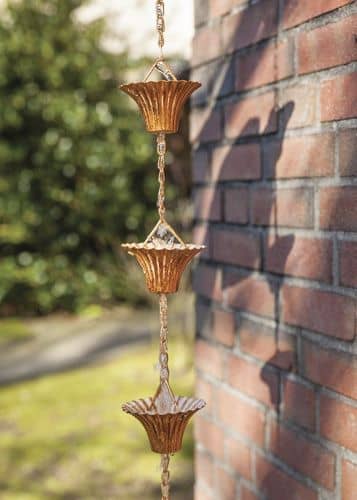 Купить Цепь Esschert Design дождевая, медная по низкой цене