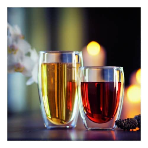 Купить Набор термобокалов (2 штуки) BODUM Pavina, 0.46л, цвет прозрачный по низкой цене