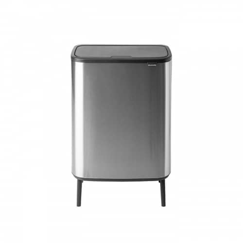 Купить Бак Brabantia Touch Bin Bo Hi мусорный, стальной матовый, FPP, 60 л по низкой цене
