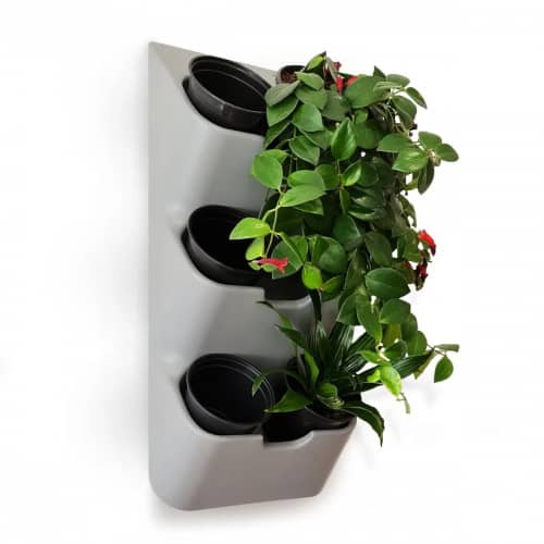 Купить Вертикальный сад BOXSAND-6 для вертикального озеленения серый 30х65 см по низкой цене