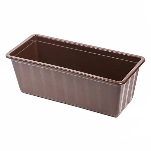 Купить Балконный ящик пластиковый коричневый Агро 14x18х60 см Prosperplast по низкой цене
