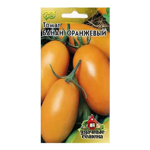 Купить Томат Банан оранжевый 0,1 г Удачные семена по низкой цене