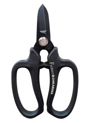 Купить Ножницы флористические профессиональные Black Chikamasa по низкой цене