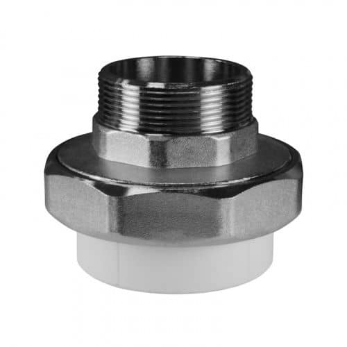 Купить Муфта Valfex, полипропилен, разборная (американка) 20x1/2" НР по низкой цене