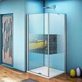 Купить Душевое ограждение BAS FANTASY CR, ФА00005 80 см по низкой цене