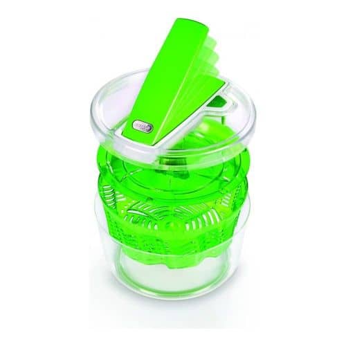 Купить Центрифуга Zyliss Swift Dry для сушки салата, зеленая по низкой цене